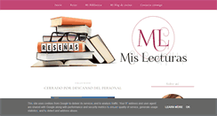 Desktop Screenshot of mislecturas.es